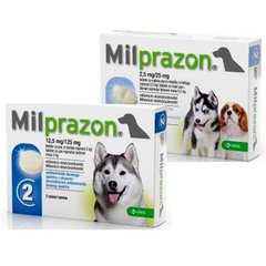 Milprazon (Мілпразон) by KRKA - Антигельмінтні пігулки широкого спектру дії для собак (1 пігулка) менее 5 кг