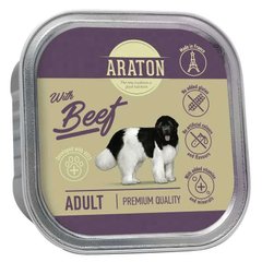 Araton (Аратон) Adult with Beef - Вологий корм із яловичиною для дорослих собак 150 г