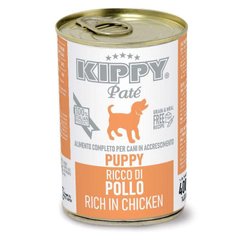Kippy (Кіппі) Pate' Chicken Puppy - Вологий корм з курятиною для цуценят усіх порід (паштет) 400 г