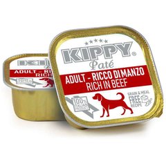 Kippy (Кіппі) Pate Dog Adult Beef - Вологий корм з яловичиною для дорослих собак усіх порід (паштет) 150 г