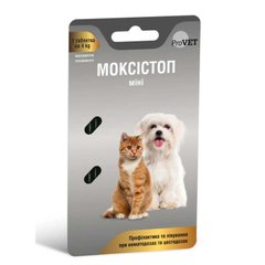 Pro VET (ПроВет) Моксістоп - Таблетки антигельмінтні для собак і котів Mini