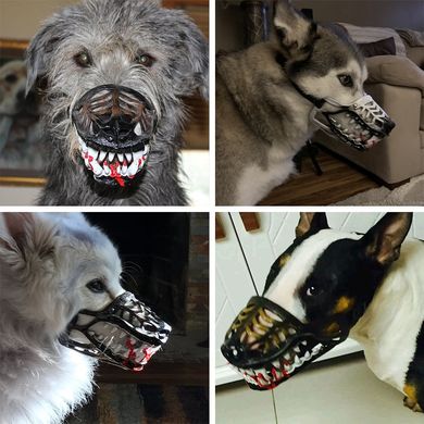 Scary Dog Muzzles For Halloween - Намордник "кров москаля" XS