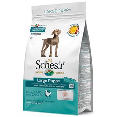 Schesir (Шезір) Dog Large Puppy - Сухий монопротеїновий корм з куркою для цуценят великих порід 3 кг