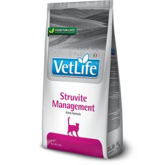 Farmina (Фармина) VetLife Struvite Management – Cухой корм-диета с мясом птицы для кошек при при рецидивах струвитных уролитов 400 г