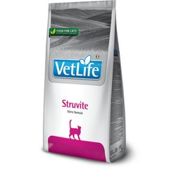 Farmina (Фарміна) VetLife Struvite – Cухий корм-дієта з куркою для котів та кішок при сечокам'яній хворобі 400 г