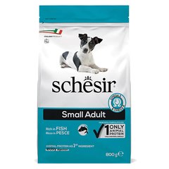 Schesir (Шезір) Dog Small Adult Fish - Сухий монопротеїновий корм з рибою для дорослих собак малих порід 800 г