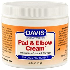 Davis (Дэвис) Pad & Elbow Cream - заживляющий крем для лап и локтей собак и лошадей