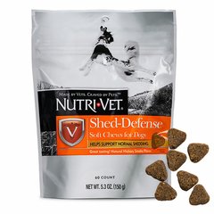 Nutri-Vet (Нутрі-Вет) Shed-Defense Soft Chews - захист вовни для собак 150 г