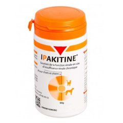 Ipakitine (Іпакітіне) by Vetoquinol - Спеціальна добавка для котів і собак із захворюваннями нирок і сечостатевої системи 60 г