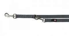 Trixie (Тріксі) Premium Adjustable Leash 3 stage - Повідець-перестібка для собак з 3-ма етапами регулювання 2,5х200 см Яскраво-зелений