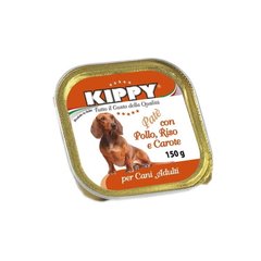Kippy (кіп) Dog - Консерви для собак з куркою, рисом і морквою 150 г