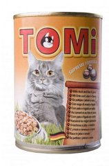 TOMi (Томи) Duck & Liver - Консервированный корм с уткой и печенью для котов 400 г