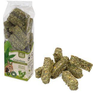 JR Farm (Джиэр Фарм) Grainless Health CBD Sticks Digestion - Беззерновые палочки с коноплей для грызунов, улучшаюшие пищеварение 75 г