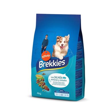 Brekkies (Брекис) Dog Fish - Сухой корм с лососем для взрослых собак различных пород 4 кг