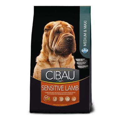Farmina (Фарміна) Cibau Sensitive Lamb Medium/Maxi – Сухий корм з ягням для дорослих собак середніх та великих порід із чутливим травленням 2,5 кг