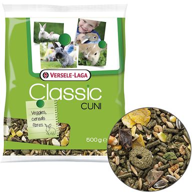 Versele-Laga (Верселе-Лага) Classic Cuni - Зерновая смесь (корм) для кроликов 500 г