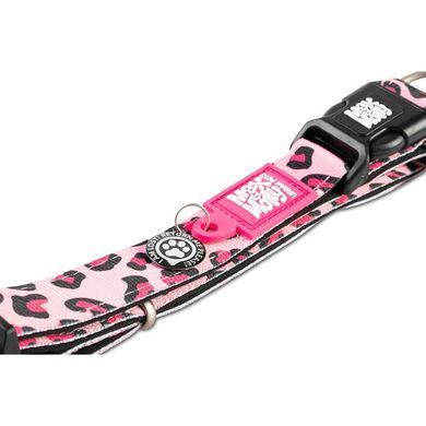 Max&Molly (Макс энд Молли) Smart ID Collar - Ошейник для собак Leopard Pink с леопардовым принтом, XS