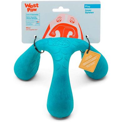 West Paw (Вест Пау) Wox Dog Toy - Игрушка треног для собак 19 см Желтый