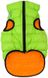 WAUDOG (Ваудог) AiryVest - Двусторонняя курточка для собак (оранжевая/салатовая) XS30 (27-30 см)
