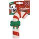 M-Pets (М-Петс) Christmas Dog Toy Candy Cane - Игрушка рождественская Палочка сахарная для собак, 6,5x12x3 см