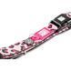 Max&Molly (Макс энд Молли) Smart ID Collar - Ошейник для собак Leopard Pink с леопардовым принтом, XS