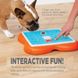 Nina Ottosson (Нина Оттоссон) Challenge Slider dog Puzzle - Интерактивная игрушка-головоломка «Пятнашки» для собак 37x37х5 см