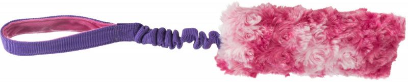 Trixie (Трикси) Bungee Fun - Игрушка для собак из полиэстера, с амортизатором 20/47 см Цвета в ассортименте