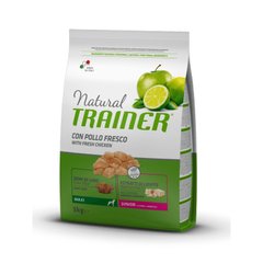 Trainer (Трейнер) Natural Junior Maxi - Сухой корм с курицей и индейкой для юниоров крупных пород 3 кг