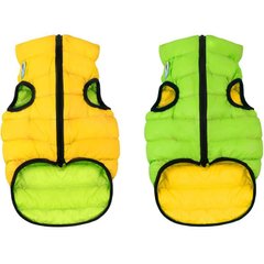 WAUDOG (Ваудог) AiryVest - Двустороння курточка для собак (жовта/салатова) M40 (38-40 см)