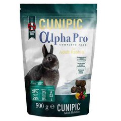 Cunipic (Кунипик) Alpha Pro Adult Rabbit Food - Гранулированный корм для взрослых кроликов от 6 месяцев 500 г