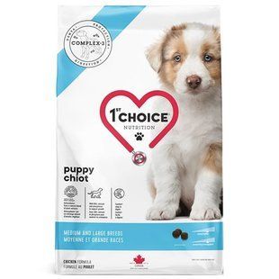 1st Choice (Фест Чойс) Puppy Medium & Large Breeds - Сухой суперпремиум корм с курицей для щенков средних и крупных пород 2 кг