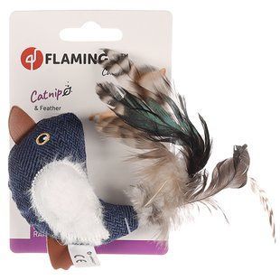 Flamingo (Фламинго) Jeany Bird - Мягкая игрушка с кошачьей мятой для кошек