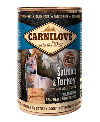 Carnilove (Карнилав) Salmon & Turkey for Adult Dogs - Консервы для собак с лососем и индейкой для взрослых собак 400 г