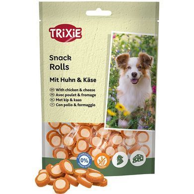 Trixie (Трикси) Premio Chicken Cheese Rolls &ndash; Роллы с курицей и сыром для собак, 100 г