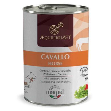 Marpet (Марпет) AequilibriaVET All Breeds Horse - Консервированный корм с кониной для взрослых собак различных пород, 410 г