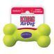 Kong (Конг) AirDog Squeaker Bone - Игрушка-косточка с пищалкой для собак, 11,4х5,7х3,2 см