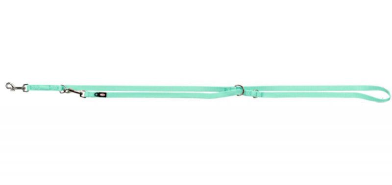 Trixie (Трикси) Premium Adjustable Leash 3 stage - Поводок-перестежка для собак c 3-мя этапами регулировки 1,5х200 см Фуксия