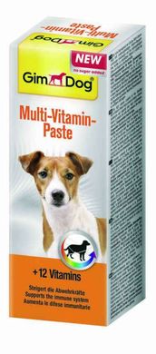 GimDog (ДжимДог) Multi-Vitamin - Мультивитаминная паста для собак 50 г