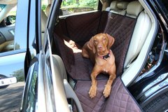 Haustier Elegant Chocolate Автогамак для собак на заднее сидение автомобиля