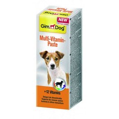 GimDog (ДжимДог) Multi-Vitamin - Мультивітамінна паста для собак 50 г