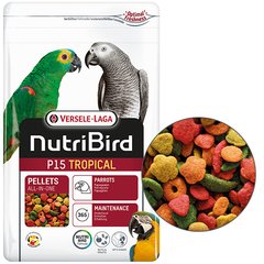 Versele-Laga (Верселе-Лага) NutriBird P15 Tropical – корм для крупных попугаев 1 кг