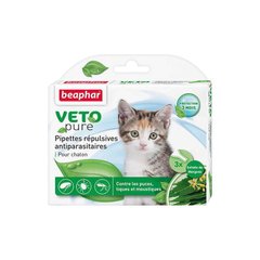 Beaphar (Беафар) Bio Spot On Kitten - Натуральные противопаразитарные капли для котят 3х1 мл