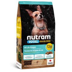 Nutram (Нутрам) T28 Total Grain-Free Salmon & Trout Small Breed Dog - Сухой беззерновой корм с лососем и форелью для собак мелких пород на всех стадиях жизни 340 г