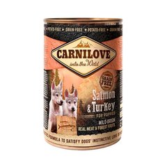 Carnilove (Карнілав) Salmon & Turkey for Puppies - Консерви з лососем та індичкою для цуценят 400 г
