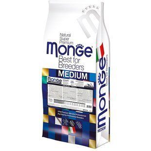 Monge (Монж) Natural Superpremium Medium Adult - Сухой корм с курицей для взрослых собак средних пород 3 кг