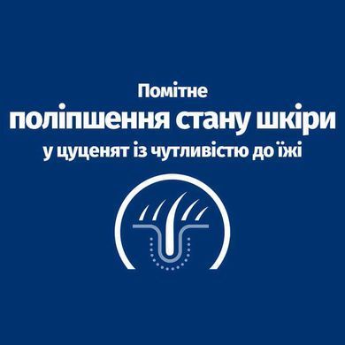 Hill's (Хиллс) Prescription Diet Derm Complete Puppy - Лечебный корм при пищевой аллергии и атопическом дерматите для щенков, 1,5 кг