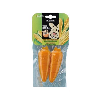 Ferplast (Ферпласт) Goodb Tin & Nat Carrot - Жувальна іграшка для гризунів в формі моркви 1 шт./уп.
