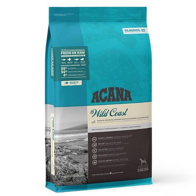 Acana (Акана) Wild Coast - Сухий корм з рибою для собак всіх порід на всіх стадіях життя 340 г