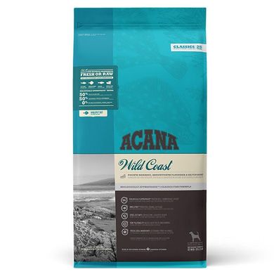Acana (Акана) Wild Coast - Сухий корм з рибою для собак всіх порід на всіх стадіях життя 340 г