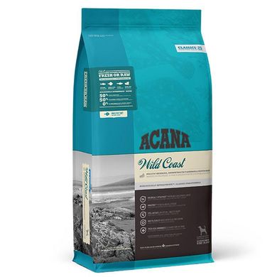 Acana (Акана) Wild Coast - Сухой корм с рыбой для собак всех пород на всех стадиях жизни 340 г